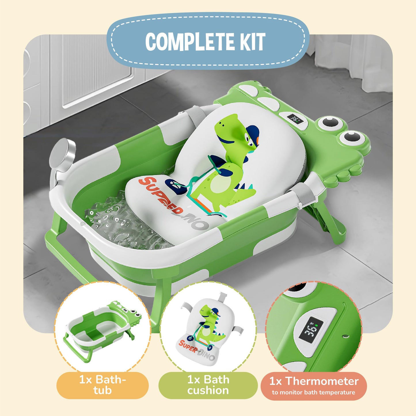 Faltbar Baby Badewanne Mit Rutschfestem Badewannensitz