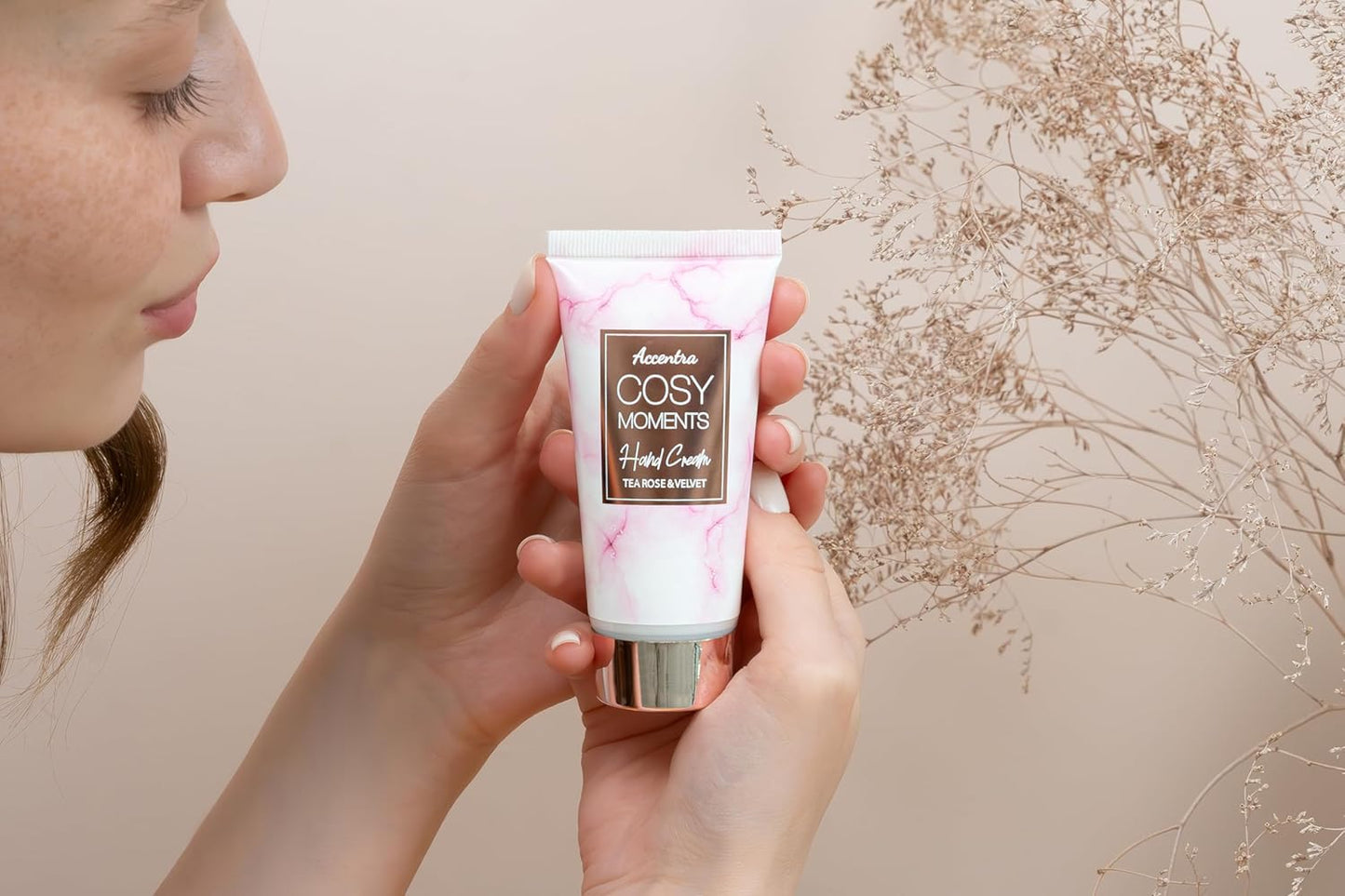 Accentra - COSY MOMENTS Bade- & Duschset in rosé - Geschenk Set zur Entspannung für Frauen zum Geburtstag