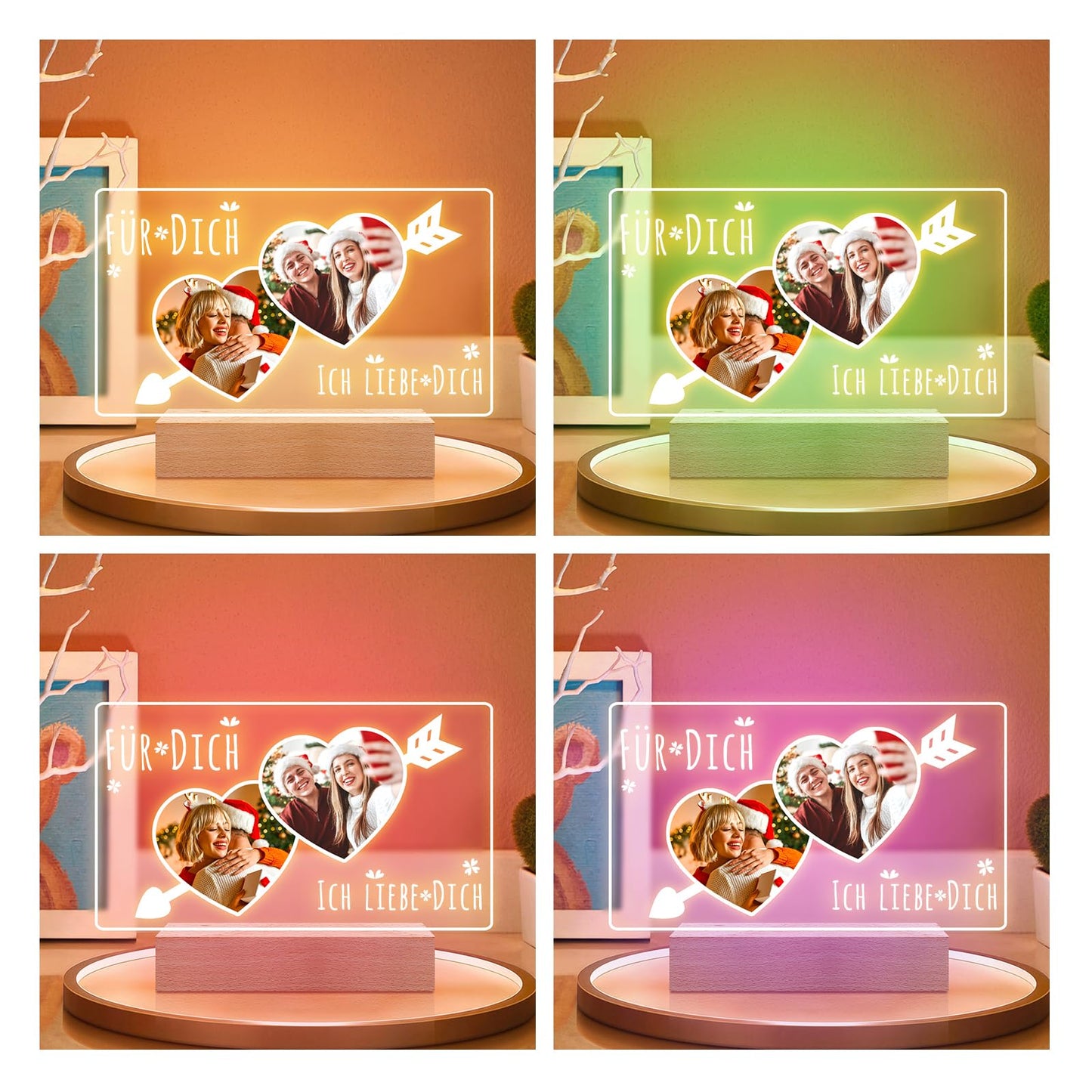 Personalisierte Geschenke, Personalisierte Bilderrahmen mit Foto, Personalisierte Jahrestag Geburtstagsgeschenk