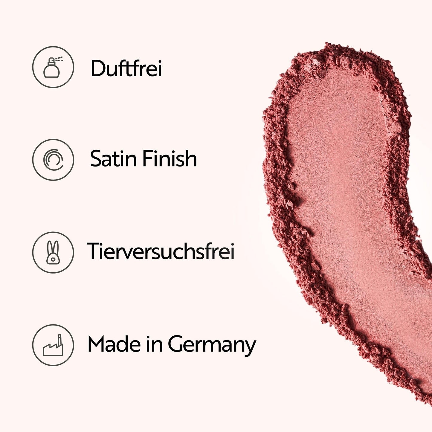 MAGIC FINISH Satin Blush Peachy Rose (4g) – Blush mit Satin-Touch Textur für ein perfektes Make Up, hochpigmentierte Beauty-Farben