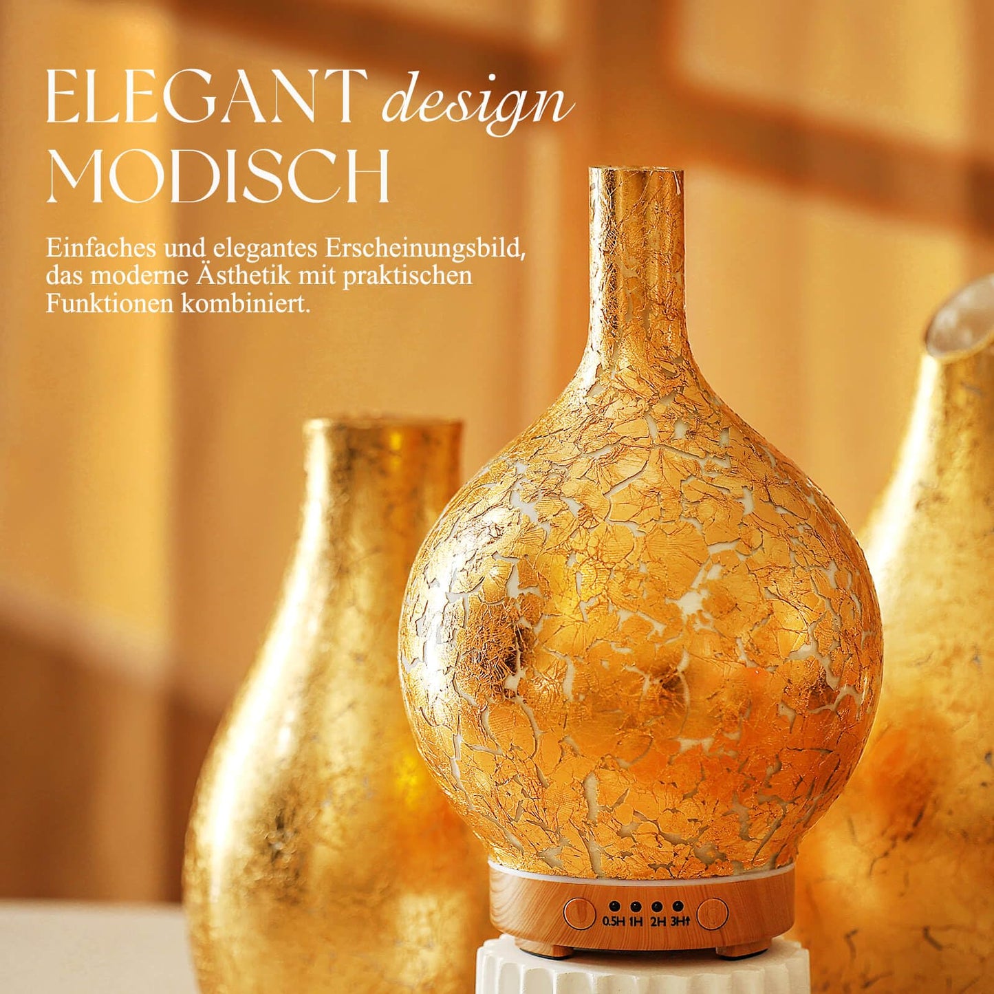 Aroma Diffuser Luftbefeuchter,150ml Luftbefeuchter Ultraschall Leise 7 farbwechselnde LEDs,Diffuser für Ätherische Öle Raumbefeuchter