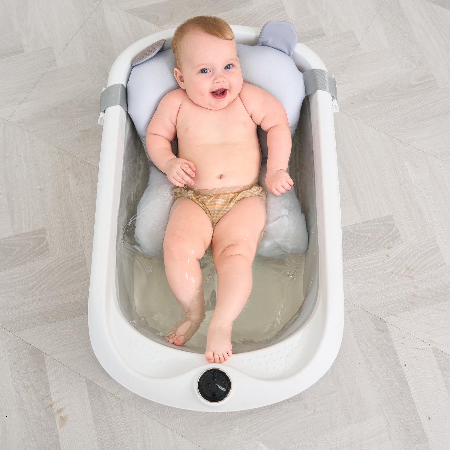 Faltbar Baby Badewanne Mit Rutschfestem Badewannensitz