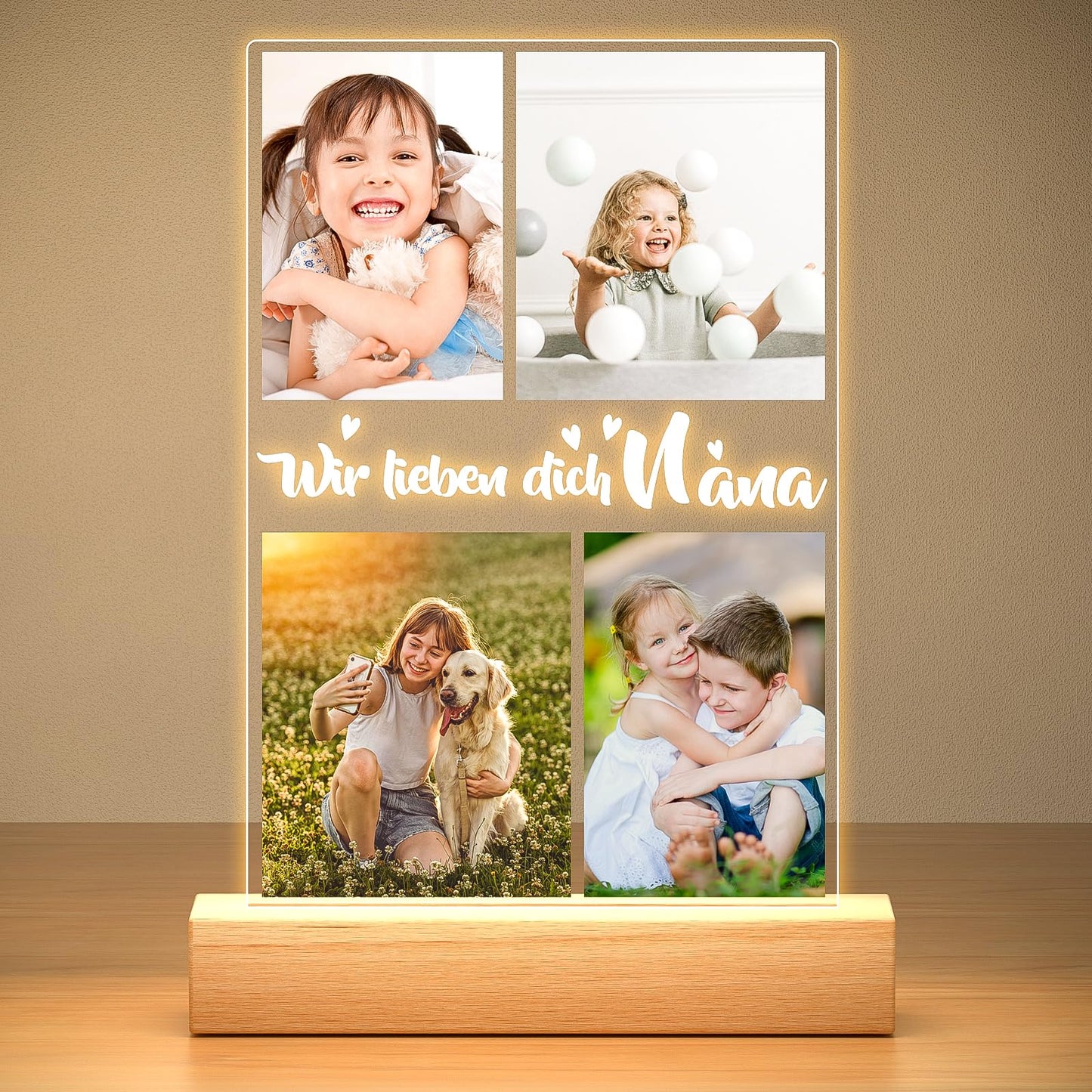 Personalisierte Geschenke, Personalisierte Bilderrahmen mit Foto, Personalisierte Jahrestag Geburtstagsgeschenk