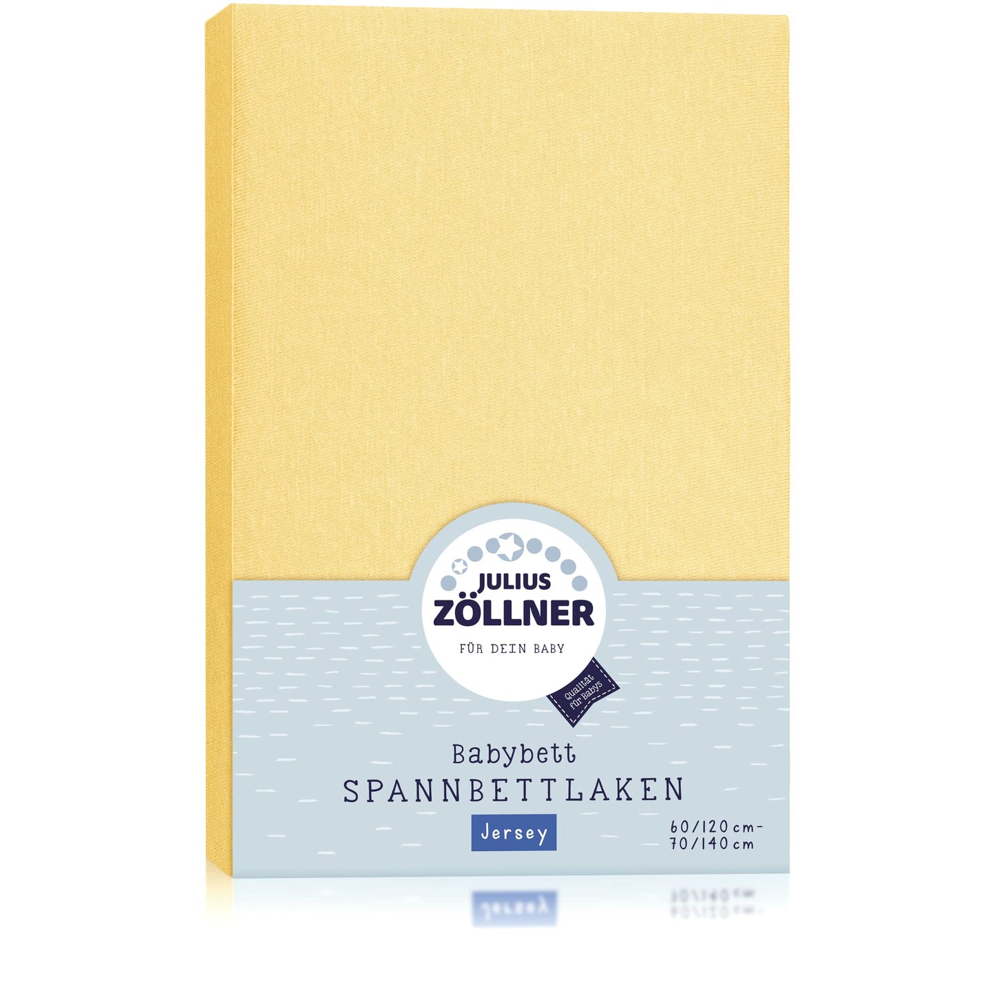 Spannbettlaken für Baby- & Kinderbett, 100% Jersey-Baumwolle, 2er Pack