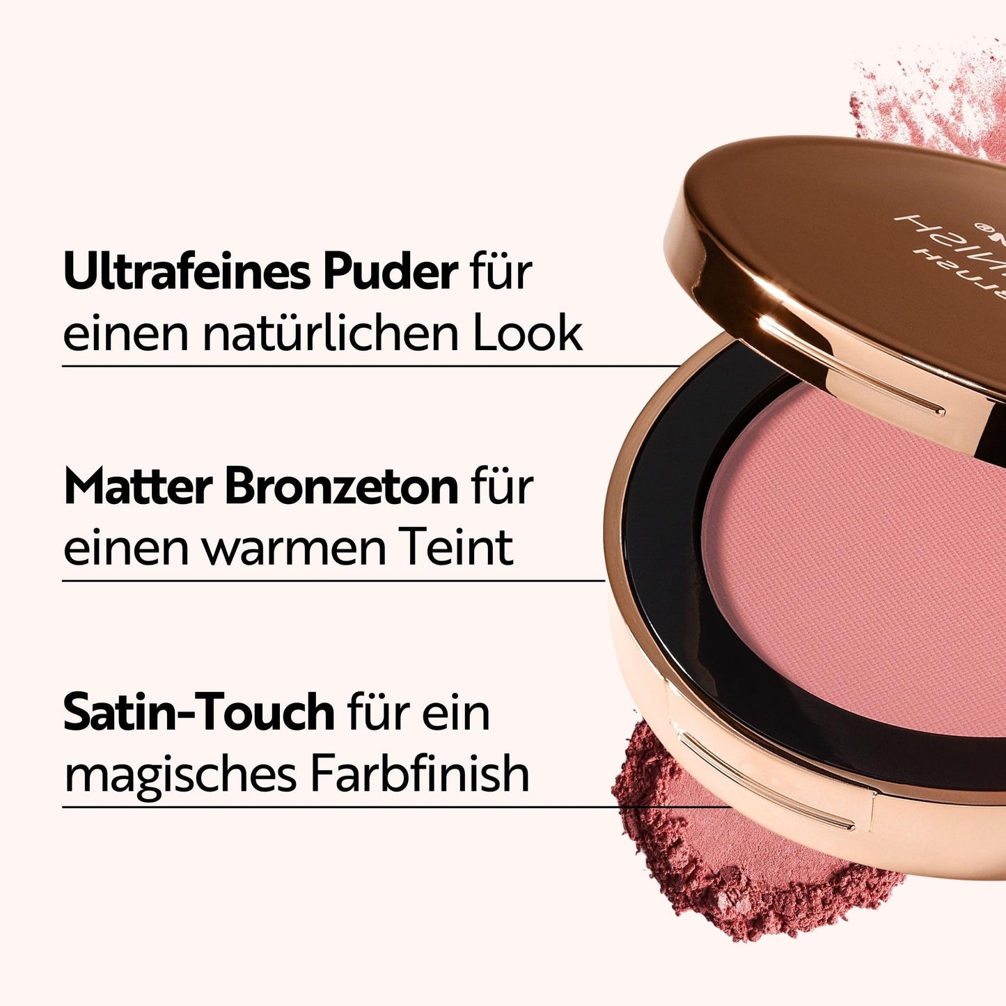 MAGIC FINISH Satin Blush Peachy Rose (4g) – Blush mit Satin-Touch Textur für ein perfektes Make Up, hochpigmentierte Beauty-Farben