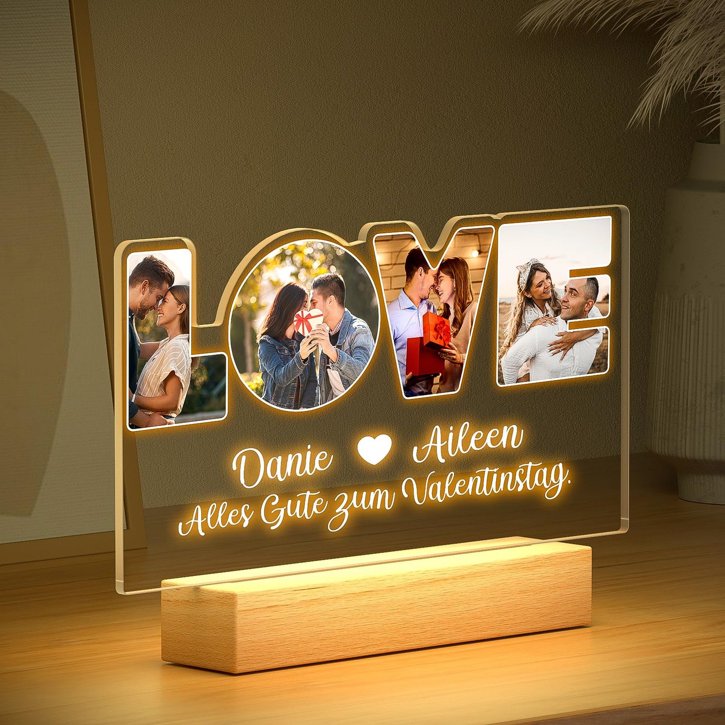 Personalisierte Geschenke, Personalisierte Bilderrahmen mit Foto, Personalisierte Jahrestag Geburtstagsgeschenk