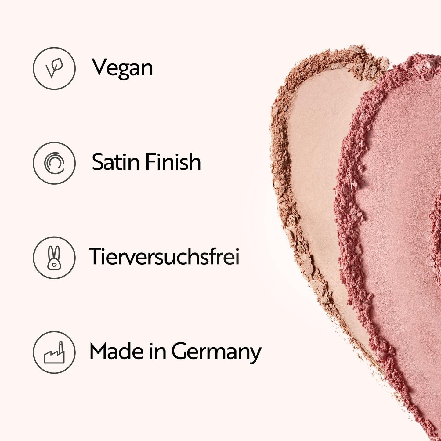 MAGIC FINISH Satin Blush Peachy Rose (4g) – Blush mit Satin-Touch Textur für ein perfektes Make Up, hochpigmentierte Beauty-Farben