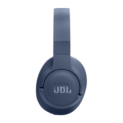 JBL Tune 720BT Wireless On-Ear Headphones – JBL Pure Bass Sound, Bluetooth and Lightweight – Up to 76 Hours of Music Playback – Black