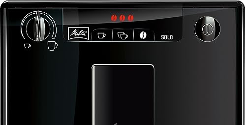 Melitta kaffeemaschine Caffeo Solo E950 slim fully automatic coffee machine with pre-brewing function 15 bar LED display height-adjustable coffee Christmas gift
