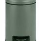 WENKO Leman Cosmetic Pedal Bin Matte Gold 3 L – Cosmetic Bin, Rubbish Bin with Anti-Fingerprint Capacity: 3 litres, stainless steel, 17 x 25 x 22.5 cm, gold