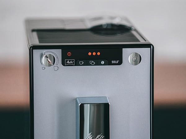 Melitta kaffeemaschine Caffeo Solo E950 slim fully automatic coffee machine with pre-brewing function 15 bar LED display height-adjustable coffee Christmas gift