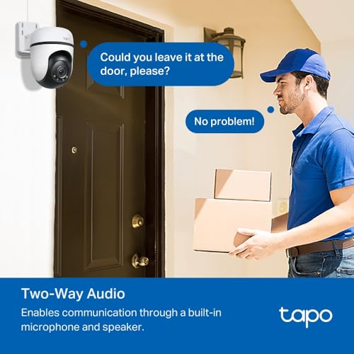WLAN Überwachungskamera Außen, 360° Sichtbereich, 1080p Auflösung, Bewegungserkennung, Nachtsicht bis zu 30 m