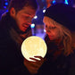 Balkwan Moon Lamp 3D Print - Dimmable USB Charging Touch Lamp for Children and Lovers - Romantic Gift for Birthday and Bedroom (3.5 Inch)