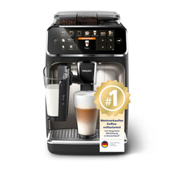 Philips Series 5400 Kaffeevollautomat – LatteGo Milchsystem, 12 Kaffeespezialitäten, Intuitives Display, 4 Benutzerprofile