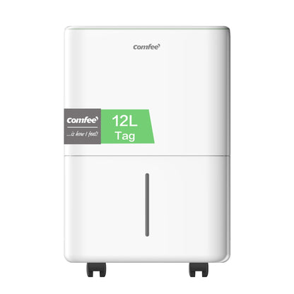 Luftentfeuchter, Dehumidifier 10 L/24 hr, Room Size Approx. 50 m³ (20 m²), LED Display