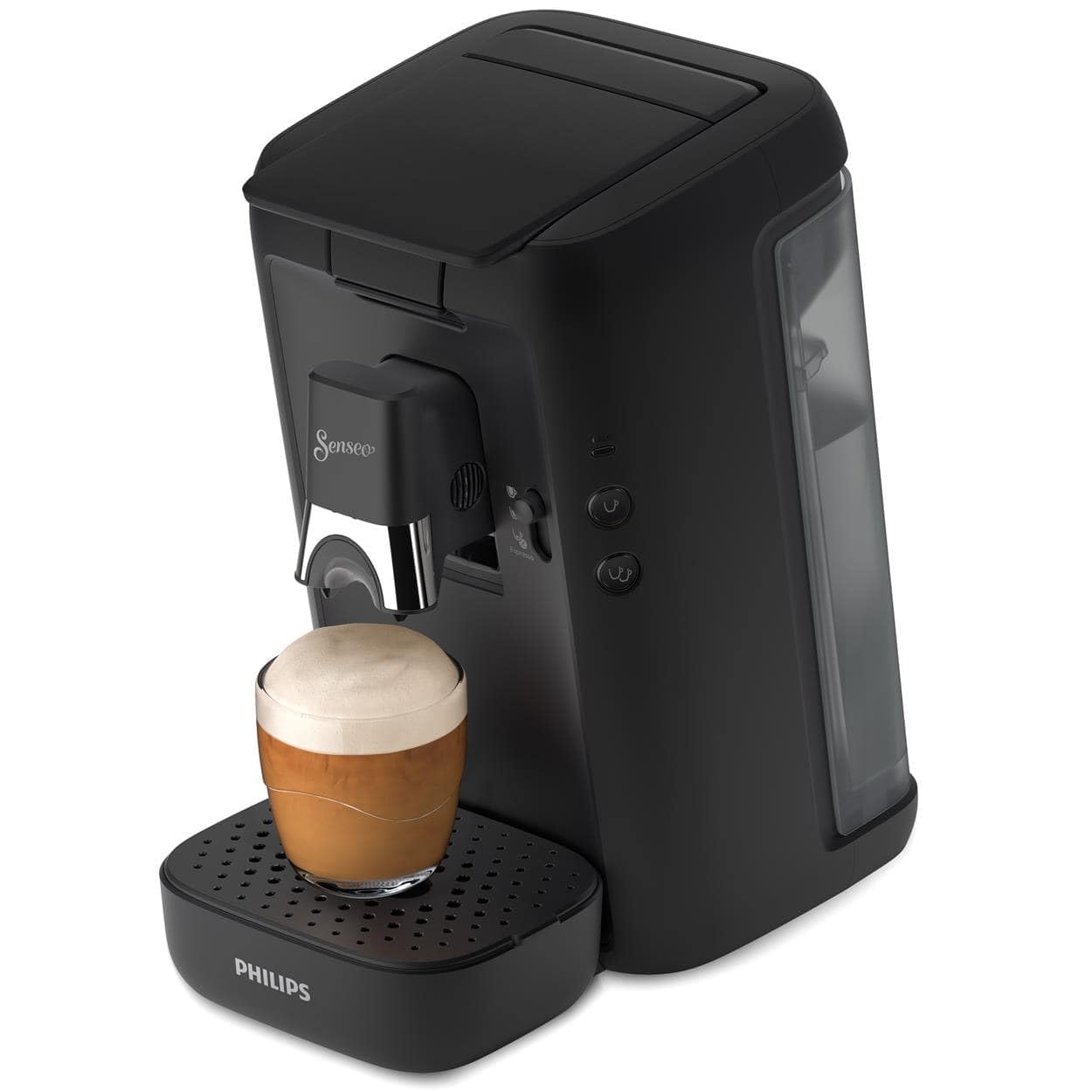 Philips Senseo Maestro Coffee Pod Machine - High-Quality Espresso Quality, Environmentally Friendly Design, 1.2 L Water Tank