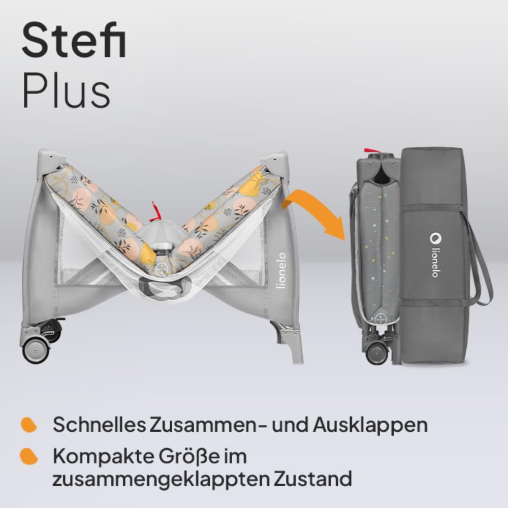 Reisebett bis 15 kg Babybett Kinderreisebett mit Matratze Seitlicher Eingang mit Reißverschluss