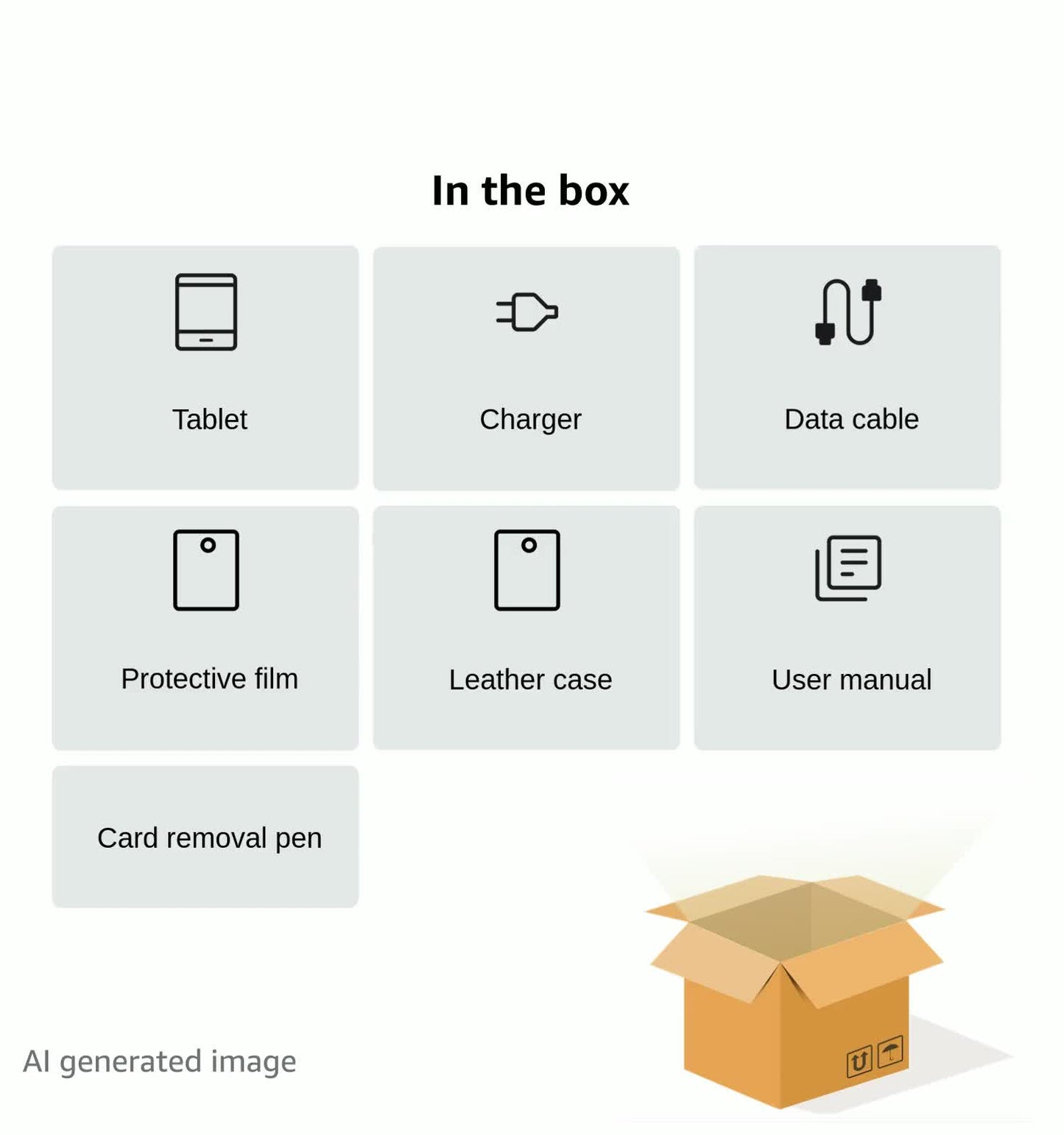 2025 Latest Tablet 10 Inch Android with 5G WiFi 6.20 GB RAM + 128 GB ROM (TF 1TB), Octa-Core, Widevine L1, Educational IWawa App, 6000 mAh, Bluetooth 5.0