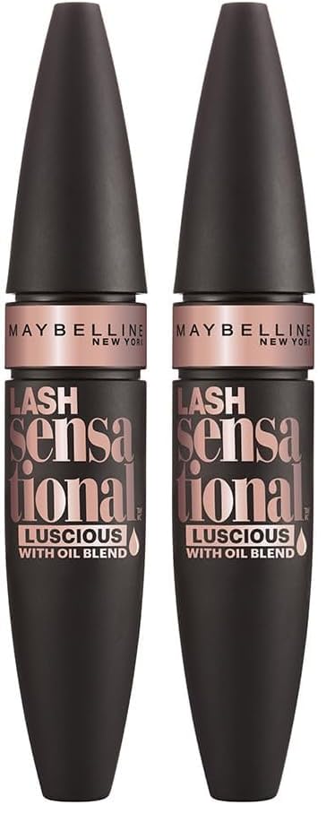 Maybelline New York Mascara for Volume and Definition, Lash Sensational, Intense Black, 9.5 ml
