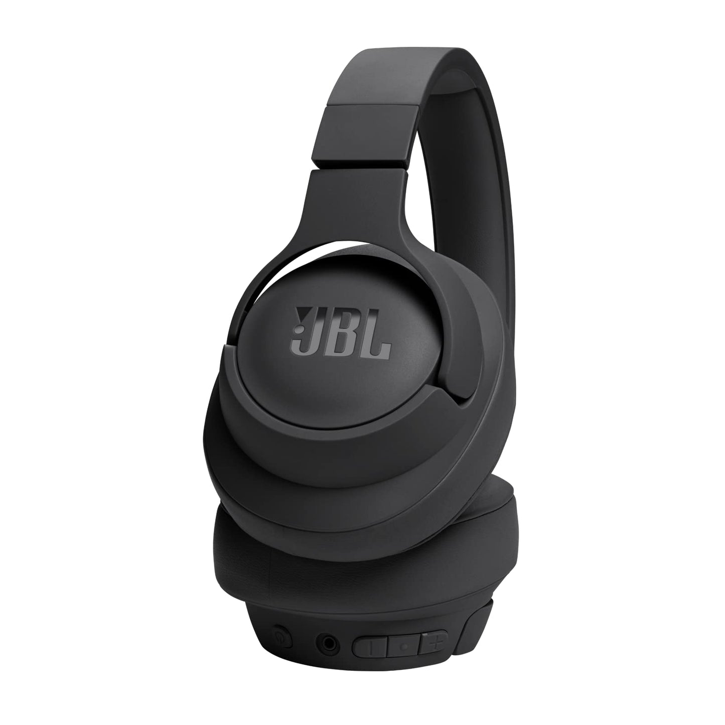 JBL Tune 720BT Wireless On-Ear Headphones – JBL Pure Bass Sound, Bluetooth and Lightweight – Up to 76 Hours of Music Playback – Black