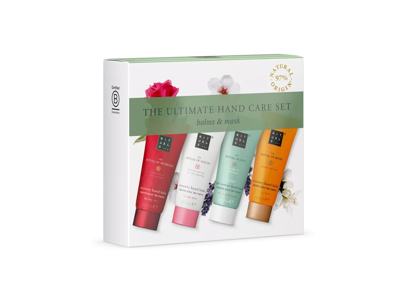 RITUALS The Ultimate Hand Care Collection More Sakura, Ayurveda, Jing 4 x 20ml Gift Set