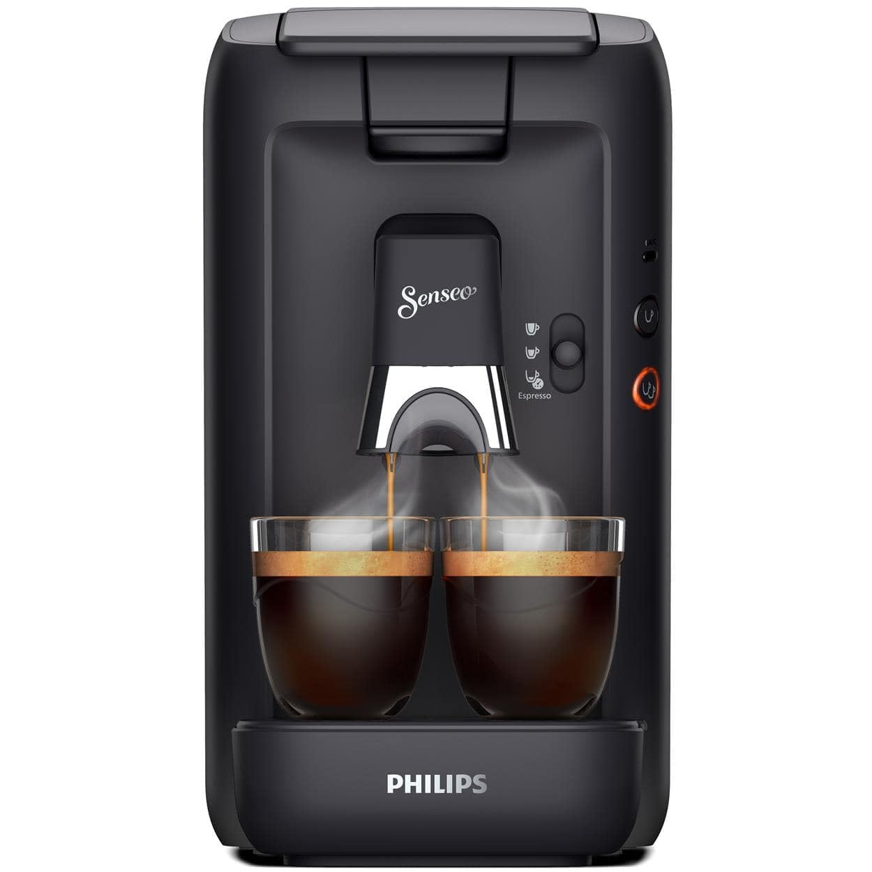 Philips Senseo Maestro Coffee Pod Machine - High-Quality Espresso Quality, Environmentally Friendly Design, 1.2 L Water Tank