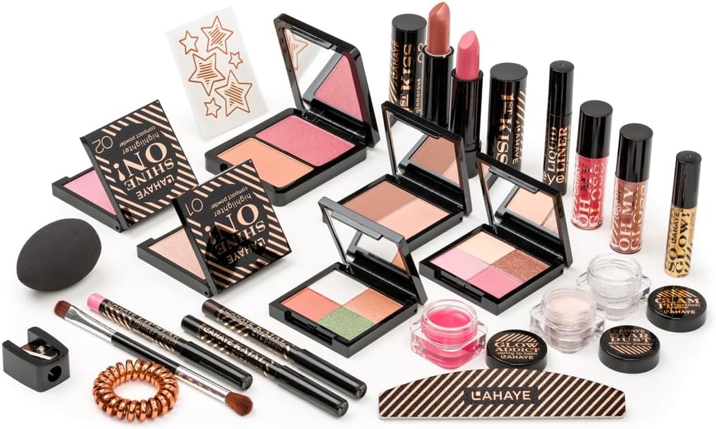 Beauty Adventskalender "All you Need" 2025 - 24 hochwertige und einzeln verpackte Makeup und Kosmetik, Geschenkset, Make-up Adventskalender