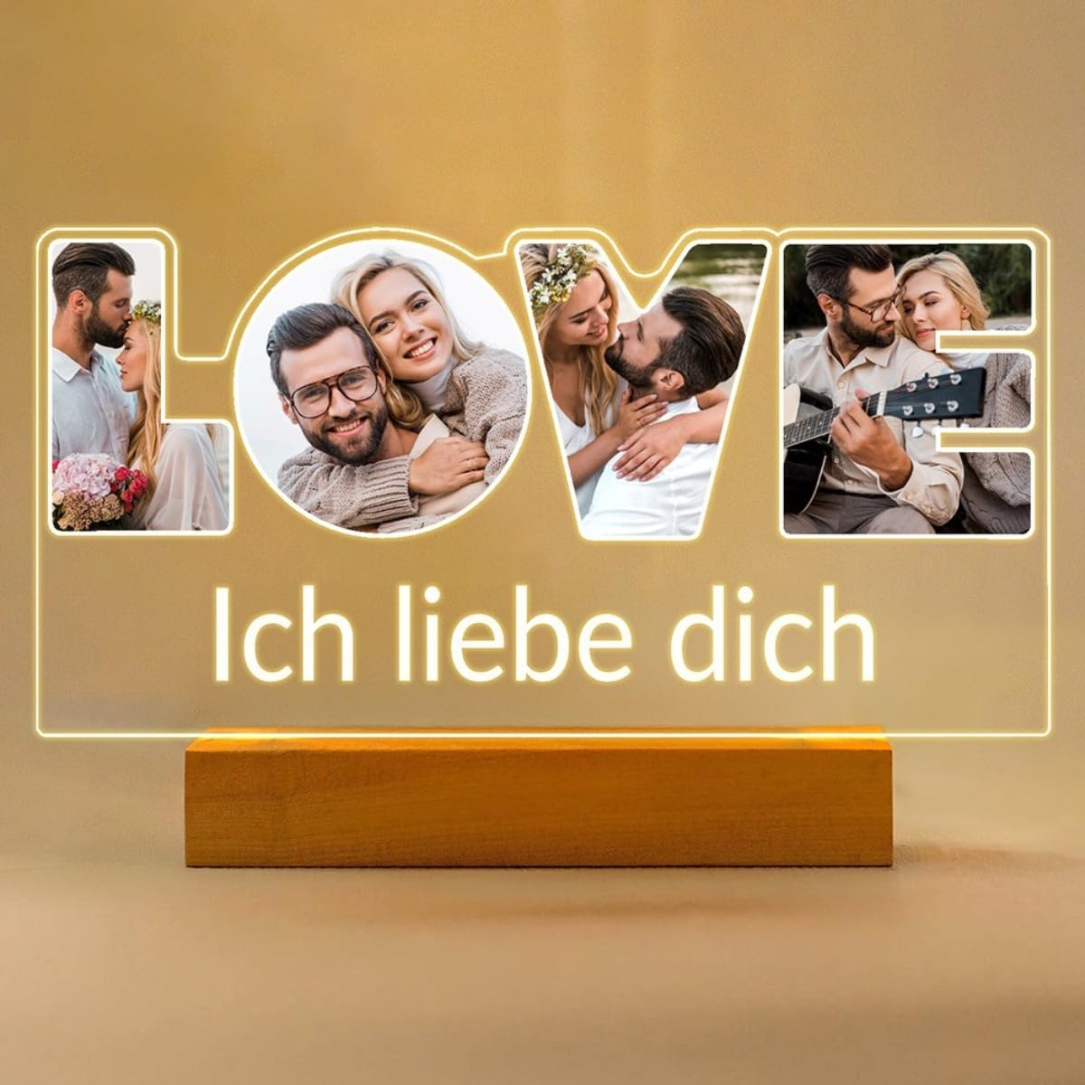 Personalisierte Geschenke für Freundin, Personalisierte Bilderrahmen mit Foto, Personalisierter Bilderrahmen mit Bild