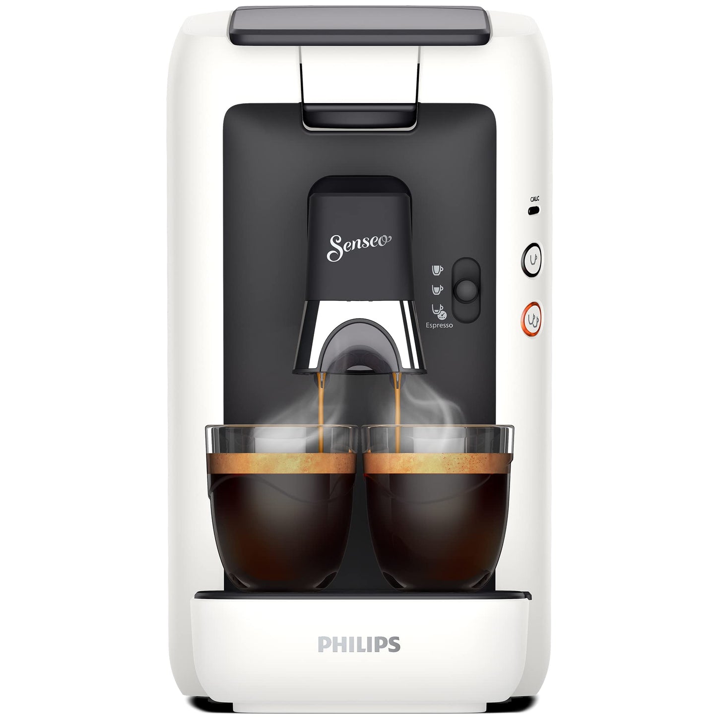 Philips Senseo Maestro Coffee Pod Machine - High-Quality Espresso Quality, Environmentally Friendly Design, 1.2 L Water Tank