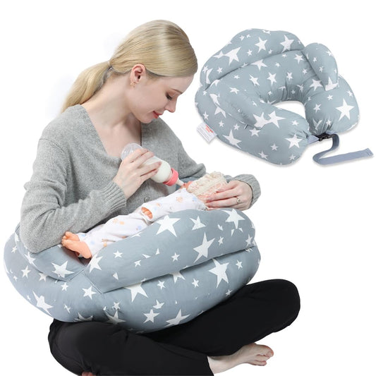 Chilling Home 2-in-1 Nursing Pillow, XXL Pregnancy Pillow, Side Sleeper Pillow for Baby, Pregnancy Pillow