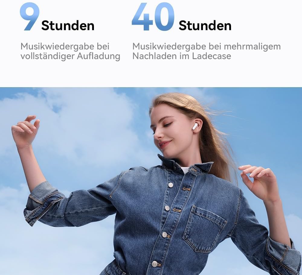 HUAWEI FreeBuds SE 2 Wireless Headphones, Up to 40 Hours Battery Life