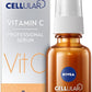 NIVEA Cellular Professional Serum Vitamin C (30 ml), Moisturising Vitamin C Serum, Anti-Wrinkle Serum for a More Even and Radiant Complexion