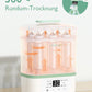 Momcozy Electric 3-in-1 Steriliser for Baby Bottles with Dryer Function - Sterilised, Dries & Heats, 8 Bottles Capacity, 24h Germ Protection, Multifunctional for Baby Accessories