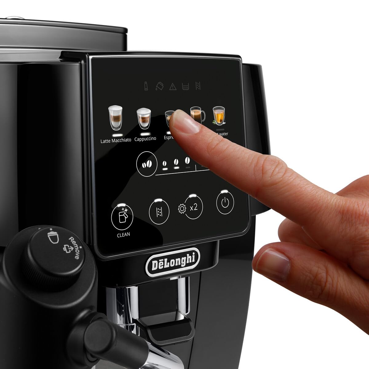 De’Longhi Magnifica Start - Perfetto Kaffeevollautomat mit LatteCrema-Milchaufschäumer, Cappuccino Kaffeemaschine