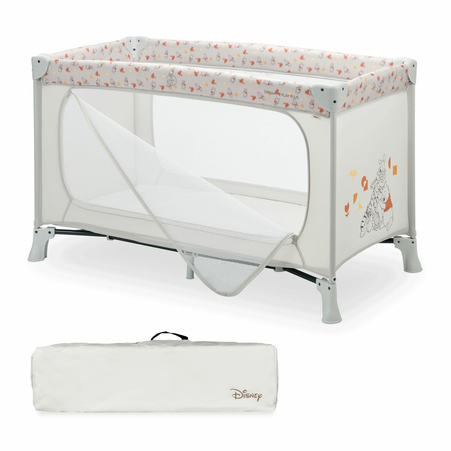 Kinderreisebett mit Transporttasche - Großer Schlupf zum Spielen - bis 15 kg