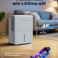 Luftentfeuchter 12L Dehumidifier Electric Cellar 35 dB, Room Dehumidifier
