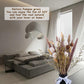 Dried Pampas Grass 60 Pieces Natural Dried Flowers Decoration, Bouquet Reed Flower Decoration for Living Room Bedroom