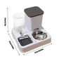 Bomefoi Automatic 2-in-1 Cat Feeder, Feeding and Drinker for Pet Food, Non-Slip Automatic Drinking Bottle