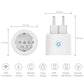 WLAN Smart Socket with Current Measurement 16 A, Smart Home Socket Compatible with Alexa/Google Home, Power Consumption Measurement, Voice Control, App Remote Control