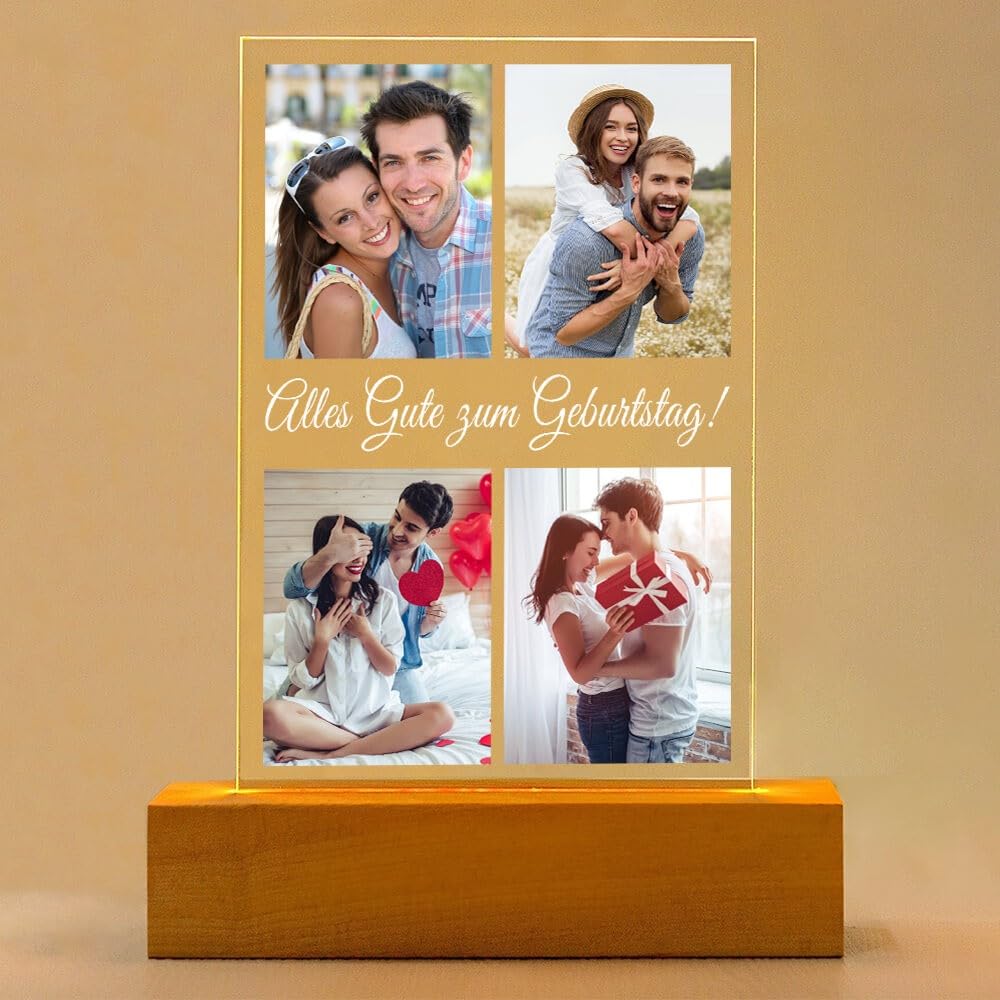 Personalisierte Geschenke für Freundin, Personalisierte Bilderrahmen mit Foto, Personalisierter Bilderrahmen mit Bild