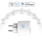 WLAN Smart Socket with Current Measurement 16 A, Smart Home Socket Compatible with Alexa/Google Home, Power Consumption Measurement, Voice Control, App Remote Control