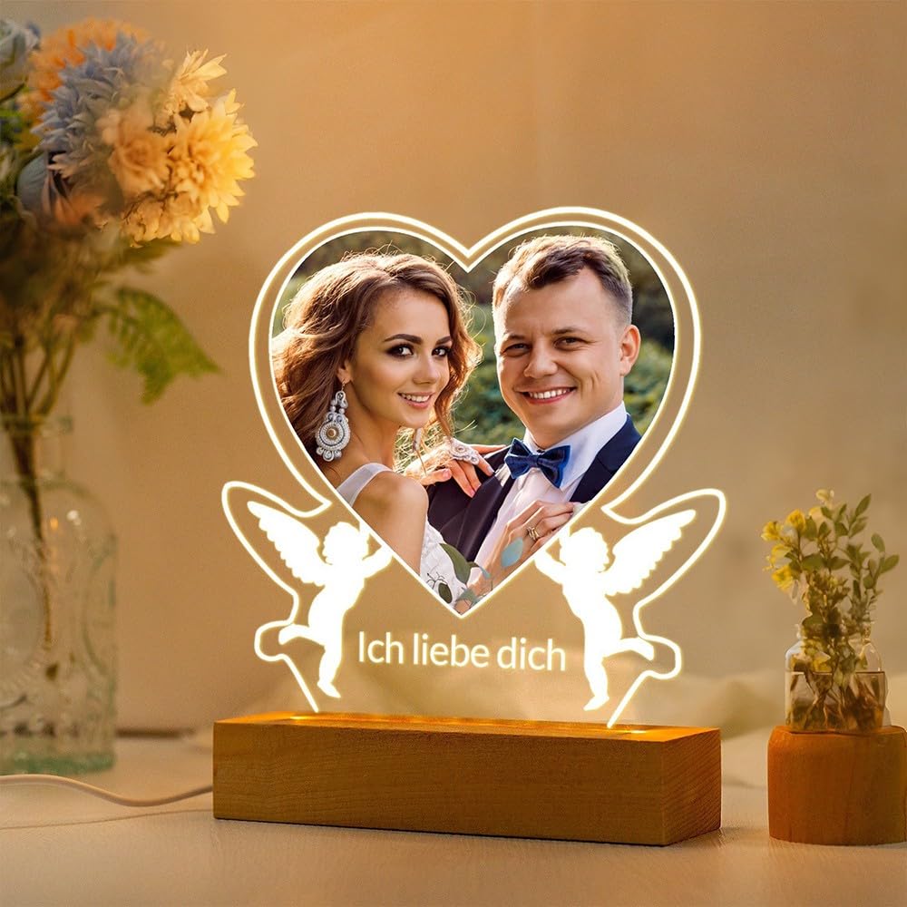 Personalisierte Geschenke für Freundin, Personalisierte Bilderrahmen mit Foto, Personalisierter Bilderrahmen mit Bild