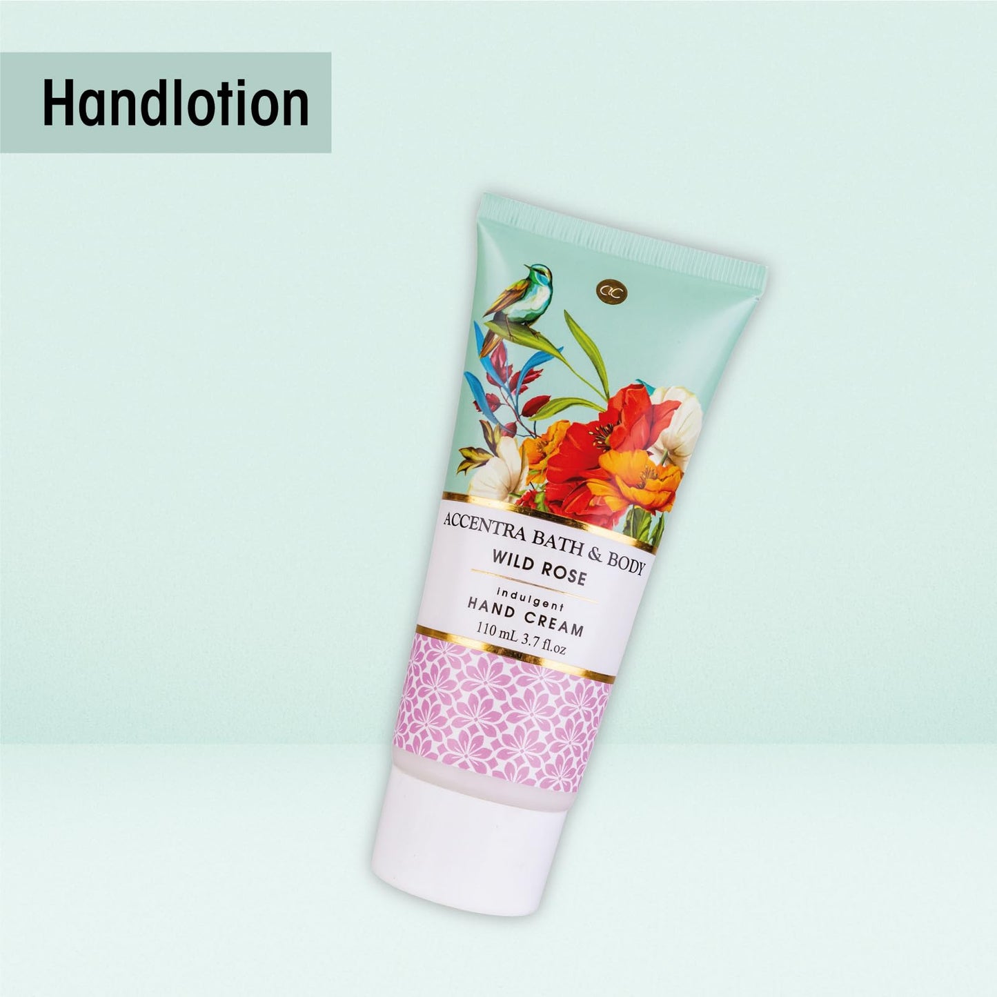 Accentra – Duschset Frauen Geschenkset im Holzkorb – 8-teiliges Pflegeset mit Duschgel, Bodylotion, Badezusätzen, Peeling & Handcreme – Wellness Geschenk Set