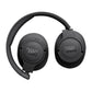JBL Tune 720BT Wireless On-Ear Headphones – JBL Pure Bass Sound, Bluetooth and Lightweight – Up to 76 Hours of Music Playback – Black