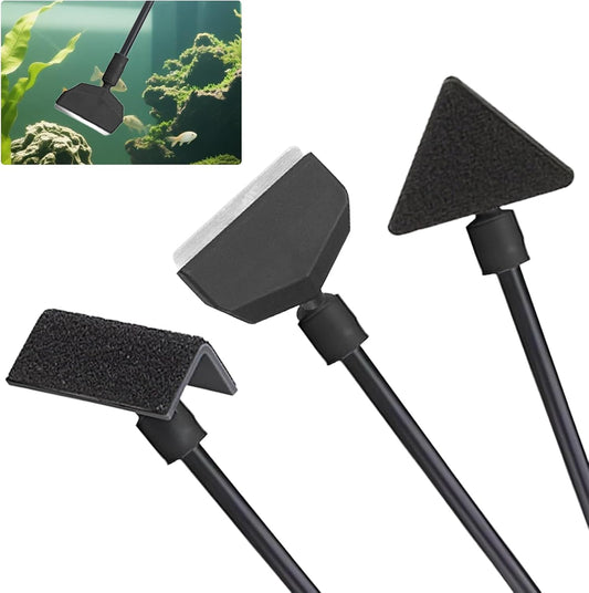 3 In 1 Aquarium Reinigungsset, Aquarium Scheibenreiniger