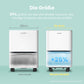 Luftentfeuchter, Dehumidifier 10 L/24 hr, Room Size Approx. 50 m³ (20 m²), LED Display