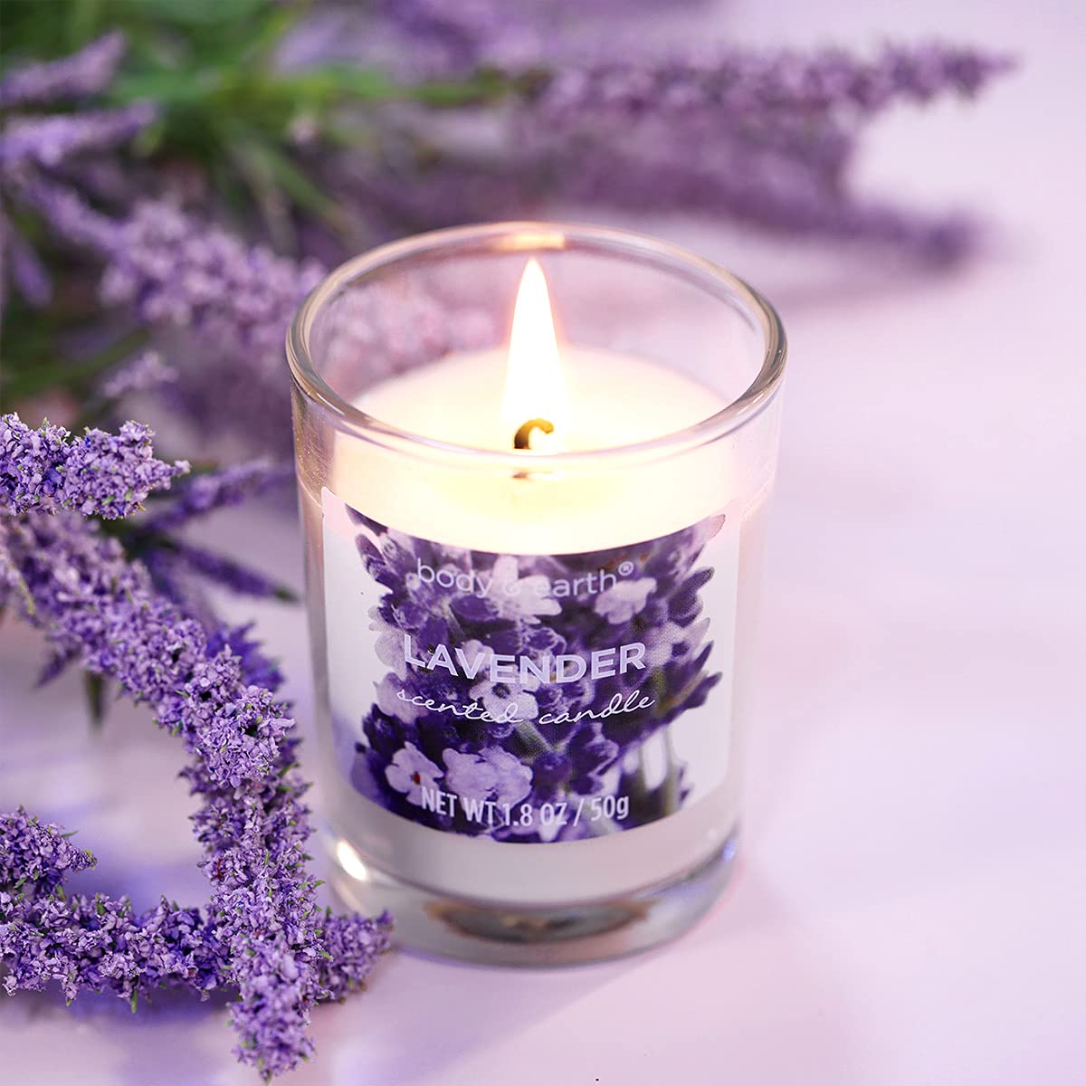 Body & Earth 8-Piece Spa Gift Set for Women, Cherry Blossom and Jasmine Fragrance, Bubble Bath, Shower Gel, Bath Salt, Body Lotion