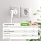 Smart WLAN Socket, Smallest Smart Home Socket with Current Measurement