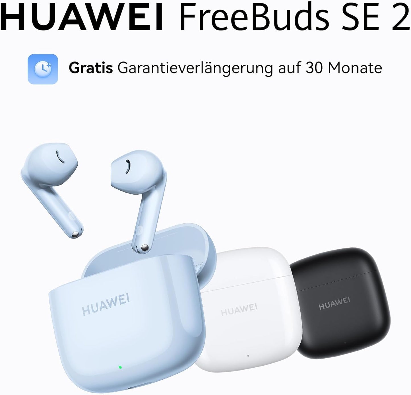 HUAWEI FreeBuds SE 2 Wireless Headphones, Up to 40 Hours Battery Life