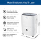 Luftentfeuchter 12L Dehumidifier Electric Cellar 35 dB, Room Dehumidifier